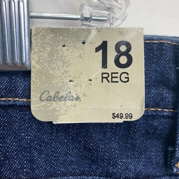 CABELA’s Warm Lined Jeans Size 18–BNWT - Picture 4 of 6